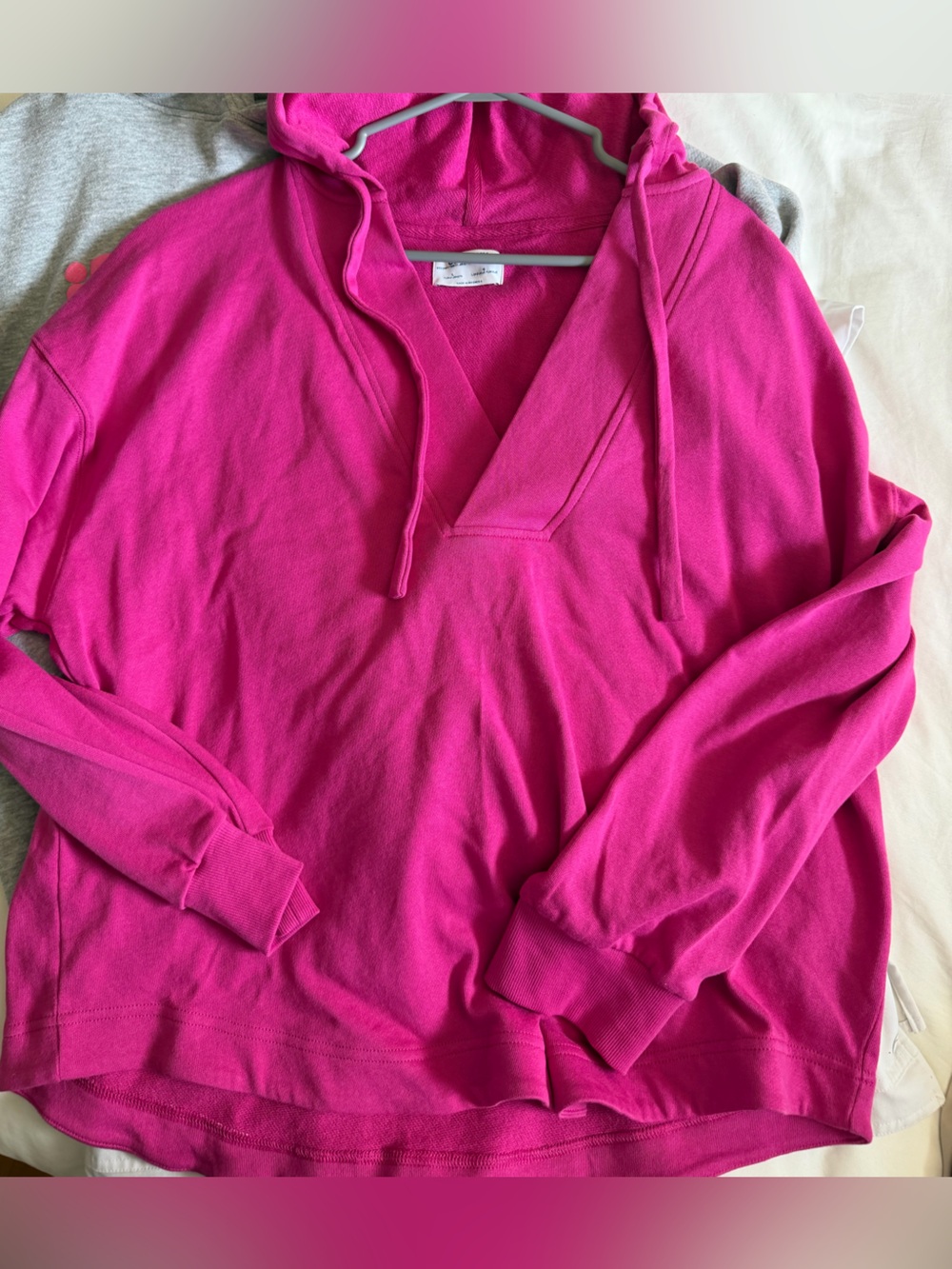 Hot Pink Hoodie Pullover